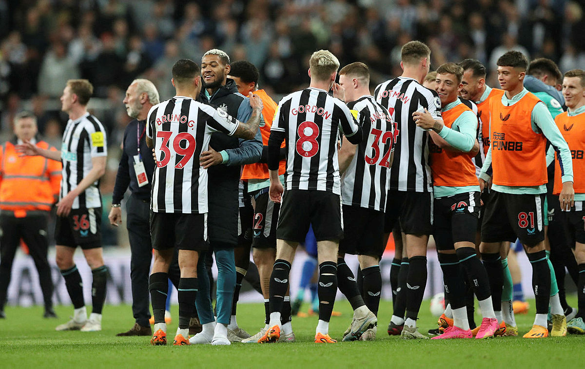 Newcastle United will play in the Champions League for the first time in 20  years