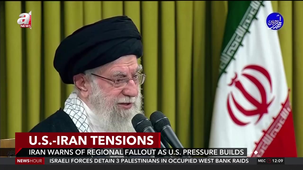 Iran warns of regional fallout as U.S. pressure builds