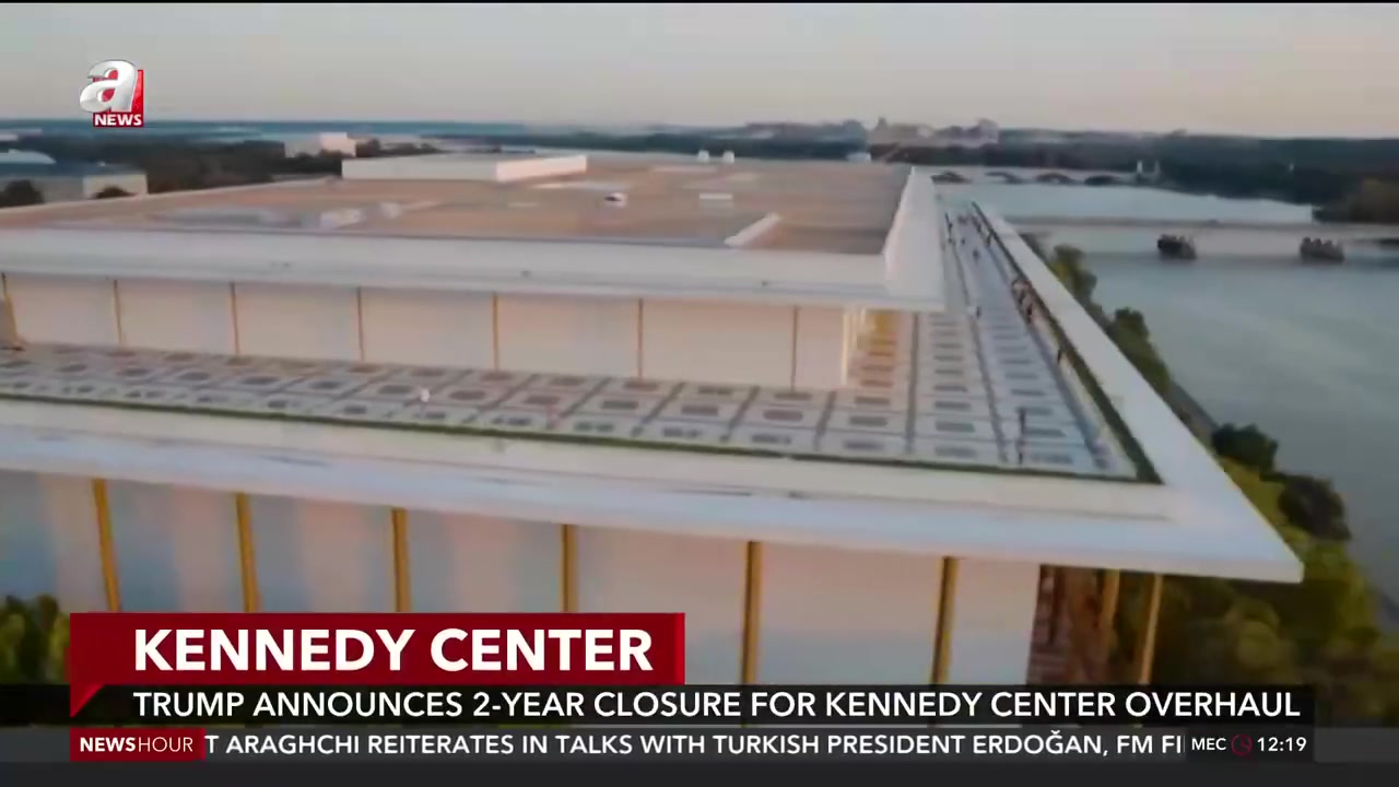 Trump announces 2-year closure for Kennedy Center overhaul