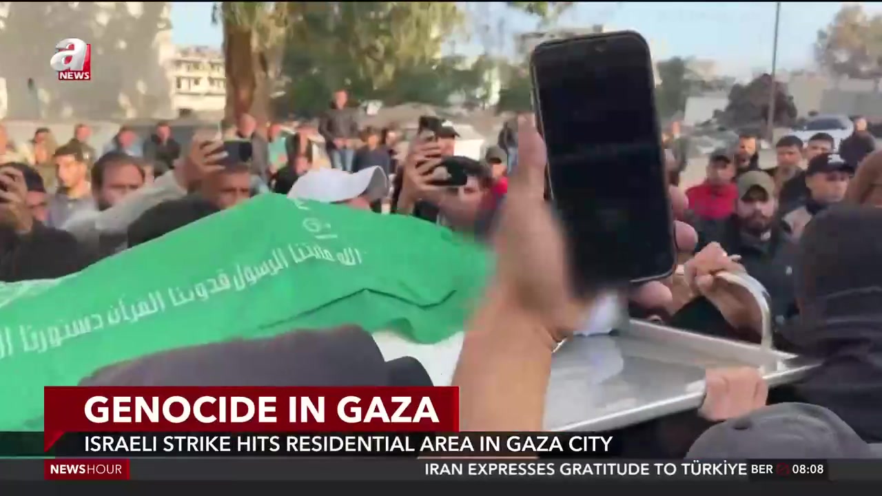 Israeli strike hits residential area in Gaza City