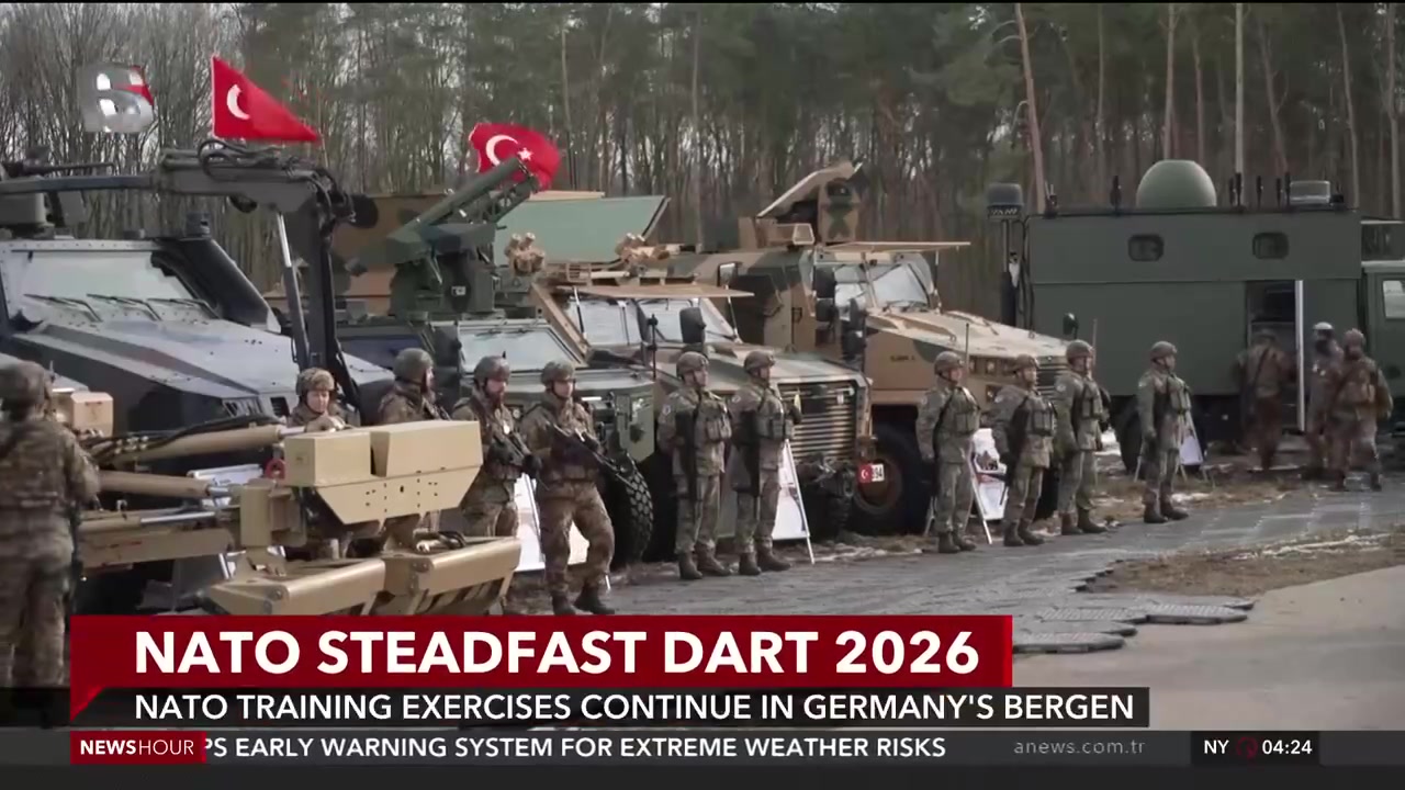NATO training exercises continue in Germany’s Bergen