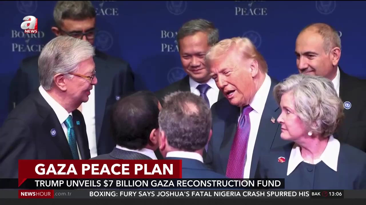 Trump unveils $7 Billion Gaza reconstruction fund