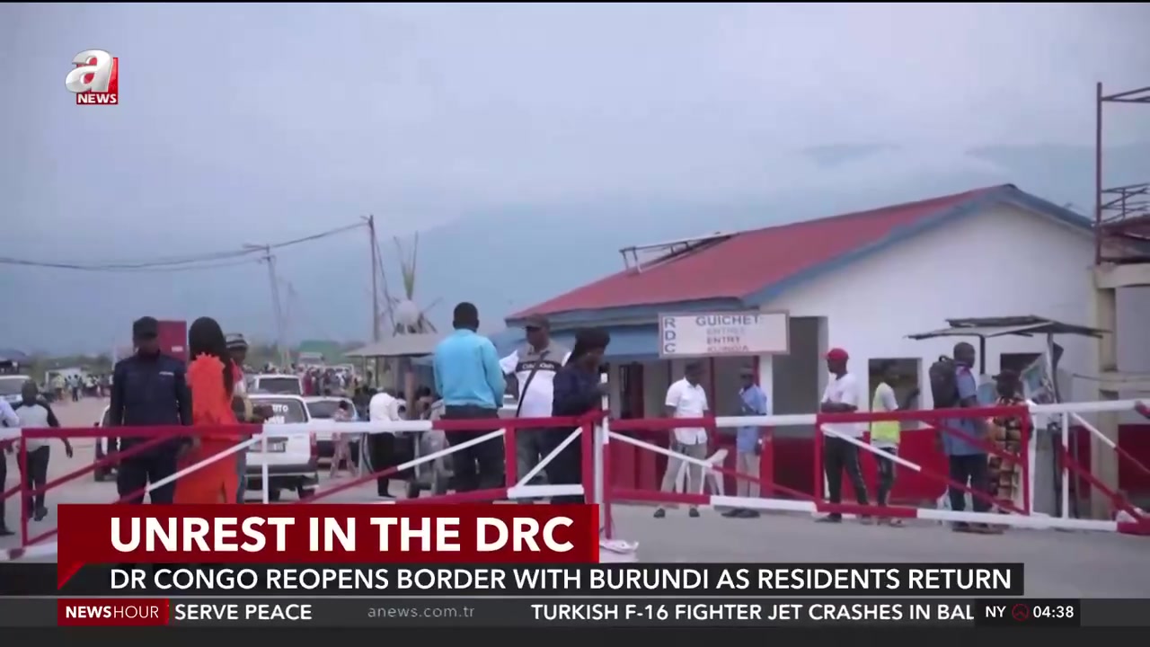 DR Congo reopens border with Burundi as residents return