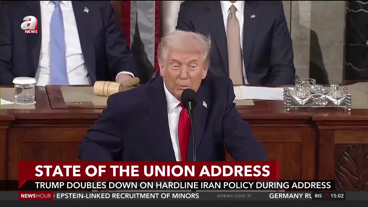Trump doubles down on hardline Iran policy during address