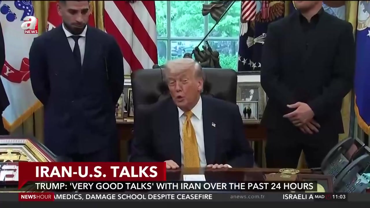 Trump: ‘Very Good Talks’ with Iran over the past 24 hours