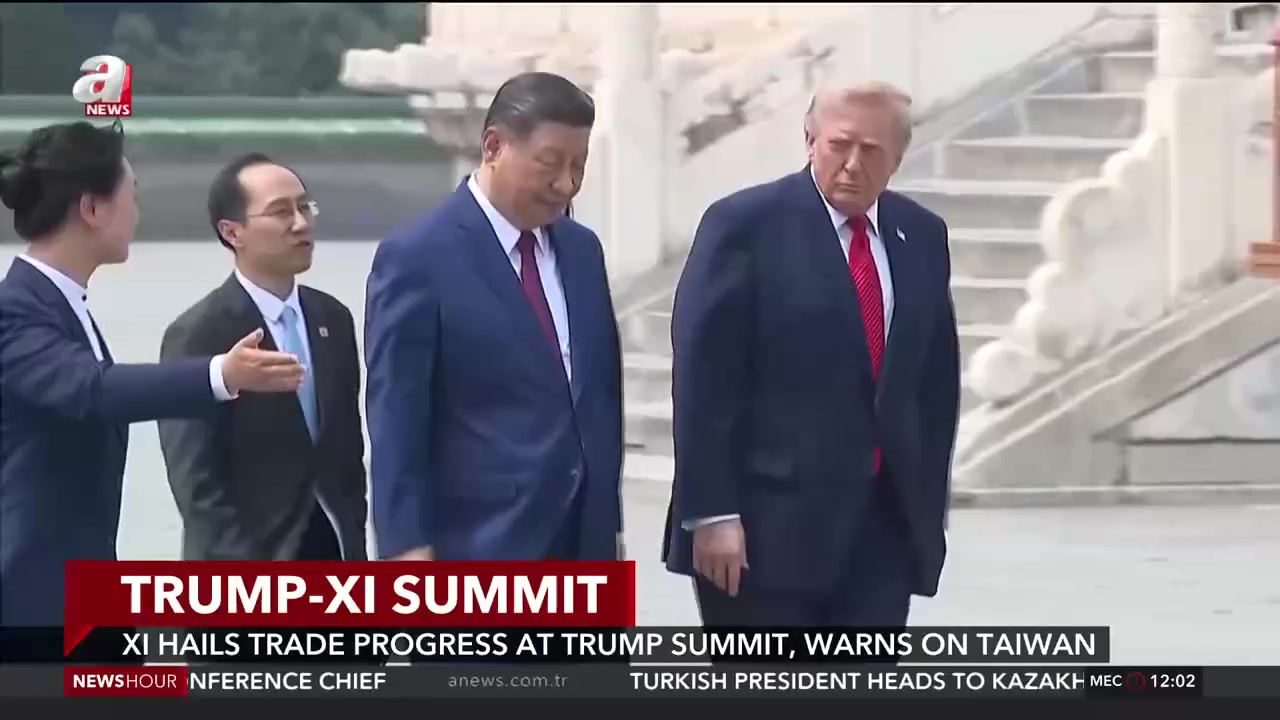 Xi hails trade progress at Trump summit, warns on Taiwan