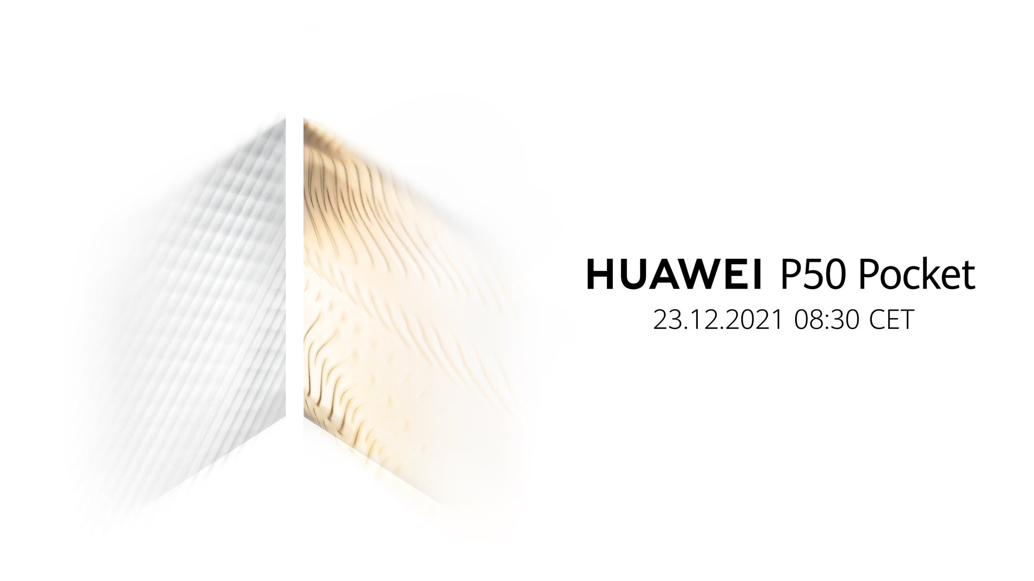 P50 Pocket will be the newest foldable phone of Huawei