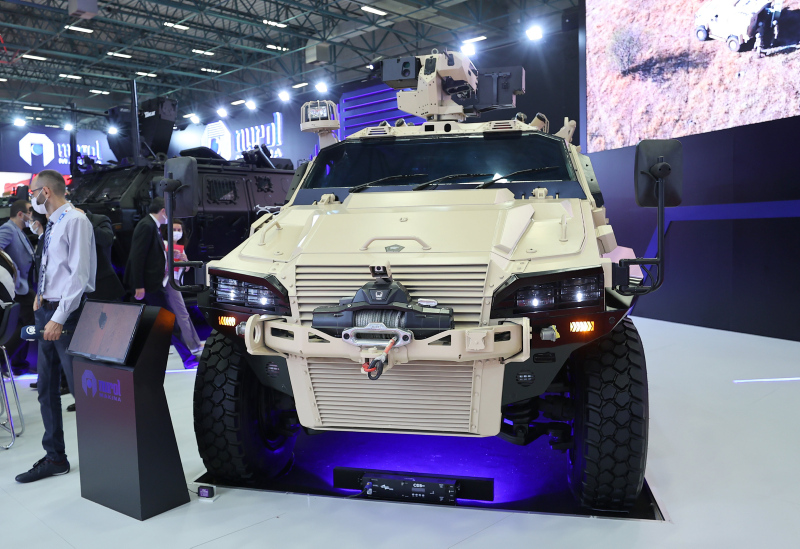 Turkeys locally-produced armored vehicle Yoruk begins first field mission in Africa