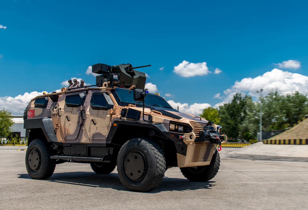 Turkeys locally-produced armored vehicle Yoruk begins first field mission in Africa