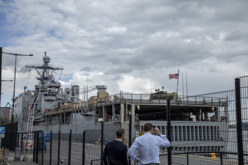 More than 40 NATO warships anchored in Stockholm