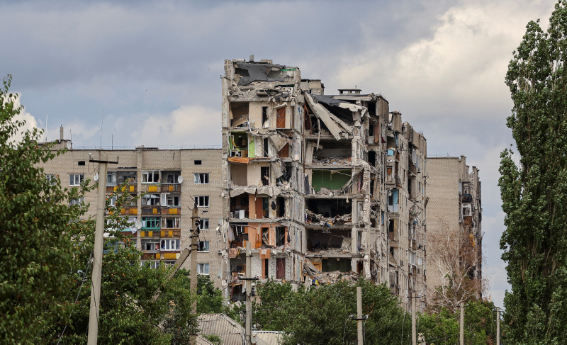 Ghost town: Russian-held Popasna in Ukraine after end of siege