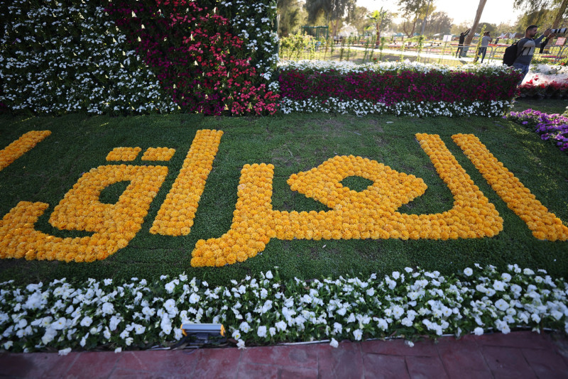 Iraqi capital Baghdad hosts 12th International Flower Festival