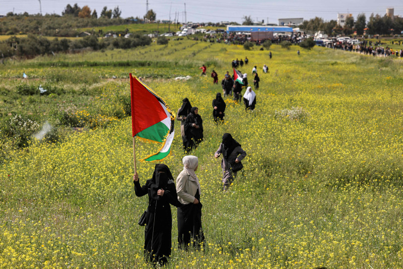 Palestinians commemorate 47th anniversary of Land Day