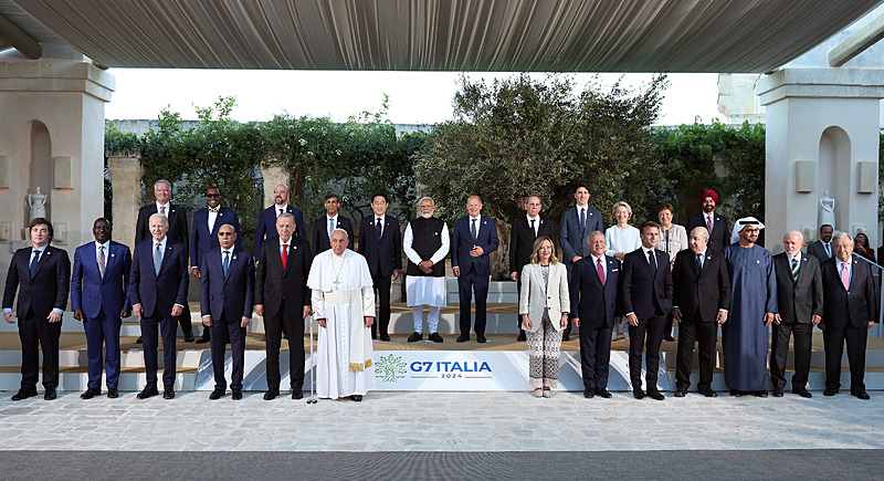 President Erdoğans message to G7 leaders on Gaza: Call for two-state solution