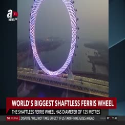 China opens biggest ferris wheel - anews