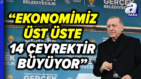 Başkan Recep Tayyip Erdoğan Aydın Mitinginde Konuştu! | A Para