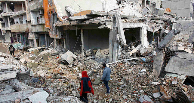 Massive destruction in Kobani after Kurds drive out ISIS - Daily Sabah