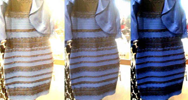 What color is the dress, black and blue or white and gold? - Daily Sabah