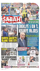 10 Ekim 2023 Tarihli Sabah EGazete