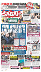 1 Mayıs 2025 Tarihli Sabah EGazete