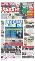 3 Haziran 2025 Tarihli Sabah EGazete