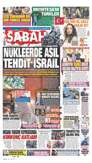 16 Haziran 2025 Tarihli Sabah EGazete