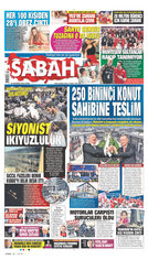 20 Haziran 2025 Tarihli Sabah EGazete