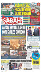 25 Temmuz 2025 Tarihli Sabah EGazete