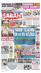 4 Ağustos 2025 Tarihli Sabah EGazete