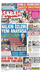 9 Ekim 2025 Tarihli Sabah EGazete