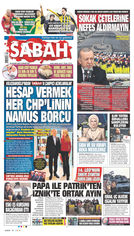 29 Kasım 2025 Tarihli Sabah EGazete
