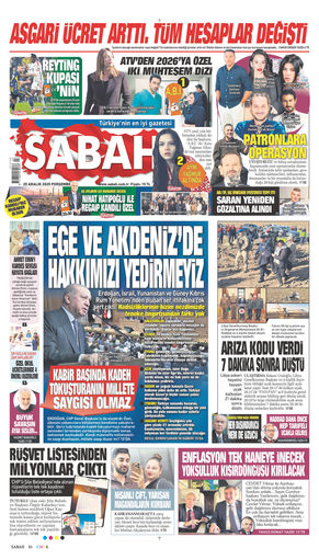 25 Aralık 2025 Tarihli Sabah EGazete
