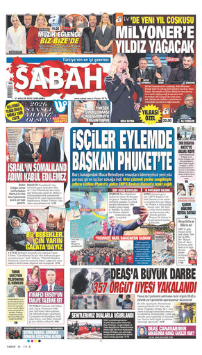 31 Aralık 2025 Tarihli Sabah EGazete
