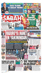 5 Ocak 2026 Tarihli Sabah EGazete