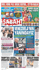 6 Ocak 2026 Tarihli Sabah EGazete