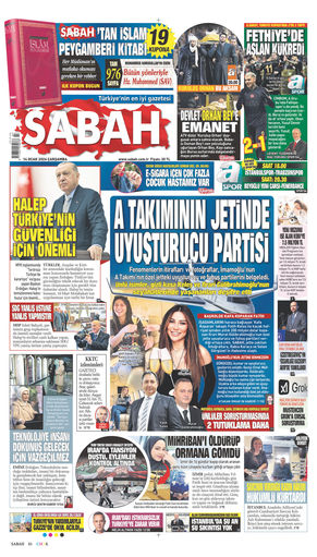 14 Ocak 2026 Tarihli Sabah EGazete