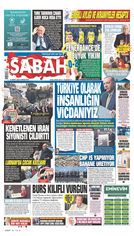 14 Mart 2026 Tarihli Sabah EGazete