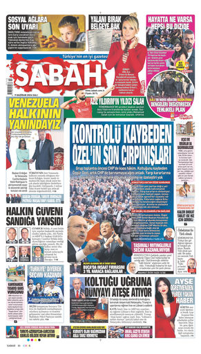 9 Haziran 2026 Tarihli Sabah EGazete