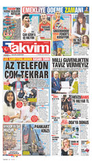 Takvim Gazetesi Manşeti