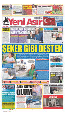 Yeni Asır Gazetesi Manşeti