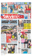 Takvim Gazetesi Manşeti