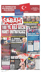 15 Temmuz 2026 Tarihli Sabah EGazete