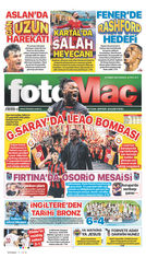 Fotomaç Gazetesi Manşeti