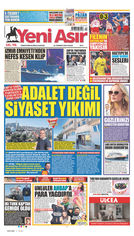 Yeni Asır Gazetesi Manşeti