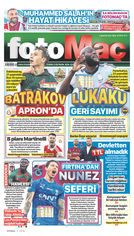 Fotomaç Gazetesi Manşeti