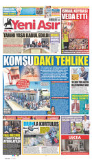 Yeni Asır Gazetesi Manşeti