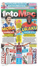 Fotomaç Gazetesi Manşeti