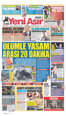 Yeni Asır Gazetesi Manşeti