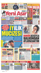 Yeni Asır Gazetesi Manşeti