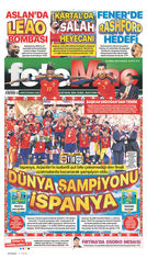 Fotomaç Gazetesi Manşeti